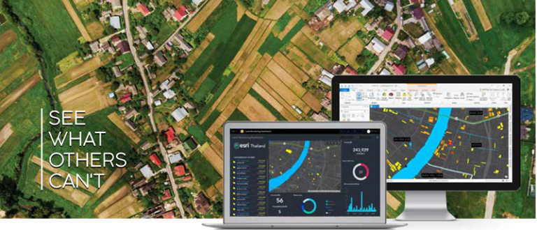 Esri Thailand Right Decision For Your Real Estate Arcgis For Land